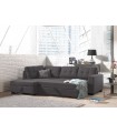 ΓΩΝΙΑΚΟΣ ΚΑΝΑΠΕΣ PUMA ΑΡΙΣΤΕΡΗ ΓΚΡΙ 255Χ174X88 εκ.