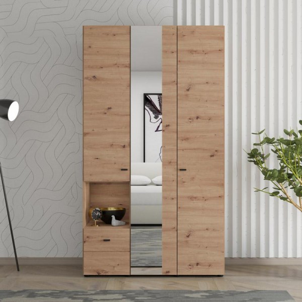 ΝΤΟΥΛΑΠΑ CAMPSIE 3K1F1O h207 ARTISAN OAK ΧΡΩΜΑ 118x52x208εκ