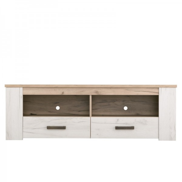 ΕΠΙΠΛΟ TV KENT 150 GREY OAK/WHITE OAK 151,5Χ43,5Χ49,5 εκ.