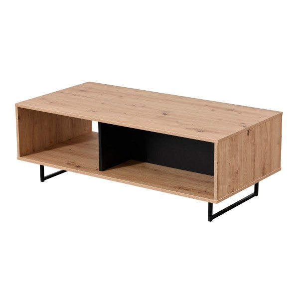ΤΡΑΠΕΖΑΚΙ ΣΑΛΟΝΙΟΥ SARDINIA KS ARTISAN OAK/ΜΑΥΡΟ 120,5X60,5X42,5 εκ.