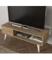 ΈΠΙΠΛΟ TV MALVA GREY OAK 90Χ30Χ31,5 εκ.