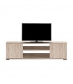 ΈΠΙΠΛΟ TV BOLOGNA GREY OAK 120X40X34 εκ.