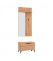 ΣΤΑΝΤ ΓΙΑ ΧΟΛ TERNI ARTISAN OAK 67,5x35x200εκ