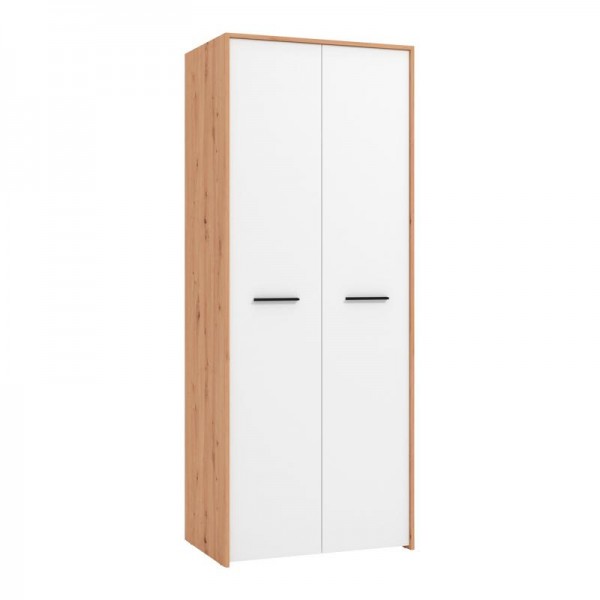 ΝΤΟΥΛΑΠΑ VARADERO 2K ARTISAN OAK-ΛΕΥΚΟ 80,5x53x203,5εκ