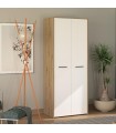 ΝΤΟΥΛΑΠΑ VARADERO 2K ARTISAN OAK-ΛΕΥΚΟ 80,5x53x203,5εκ