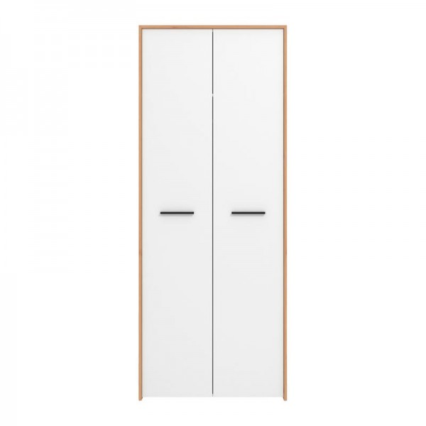 ΝΤΟΥΛΑΠΑ VARADERO 2K ARTISAN OAK-ΛΕΥΚΟ 80,5x53x203,5εκ