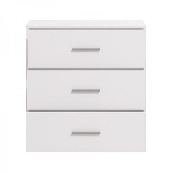 ΚΟΜΟΤΑ-ΣΥΡΤΑΡΙΕΡΑ GARONA 3F ΛΕΥΚΟ ΧΡΩΜΑ 80,5x33x80,5εκ