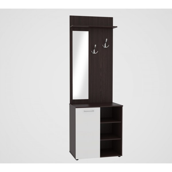 ΈΠΙΠΛΟ ΧΩΛ DOVER WENGE/ΛΕΥΚΟ 68X35X200 εκ.