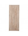 ΝΤΟΥΛΑΠΑ 2ΦΥΛΛΗ HANA 2K GREY OAK 80Χ52Χ205 εκ.