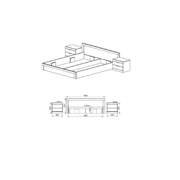 ΚΑΜΑΡΑ CITY 7001 SONOMA 160Χ200 εκ.