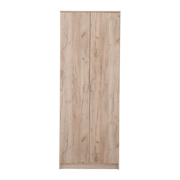 ΝΤΟΥΛΑΠΑ 2ΦΥΛΛΗ HANA 2K GREY OAK 80Χ52Χ205 εκ.