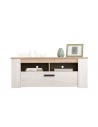 ΕΠΙΠΛΟ TV KENT 120 GREY OAK/WHITE OAK 122,5Χ43,5Χ49,5 εκ.